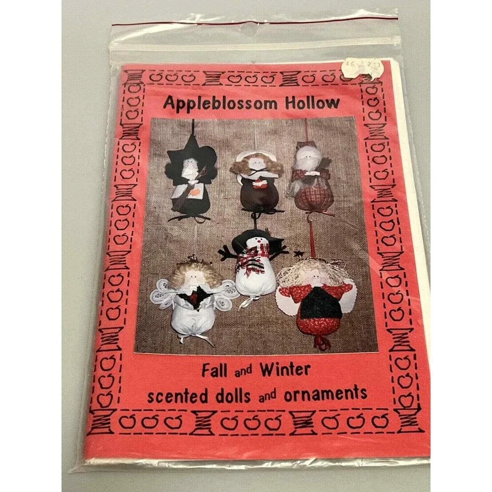 Scented Ornaments Dolls Air Freshener Pattern Witch Santa Snowman Angel Craft